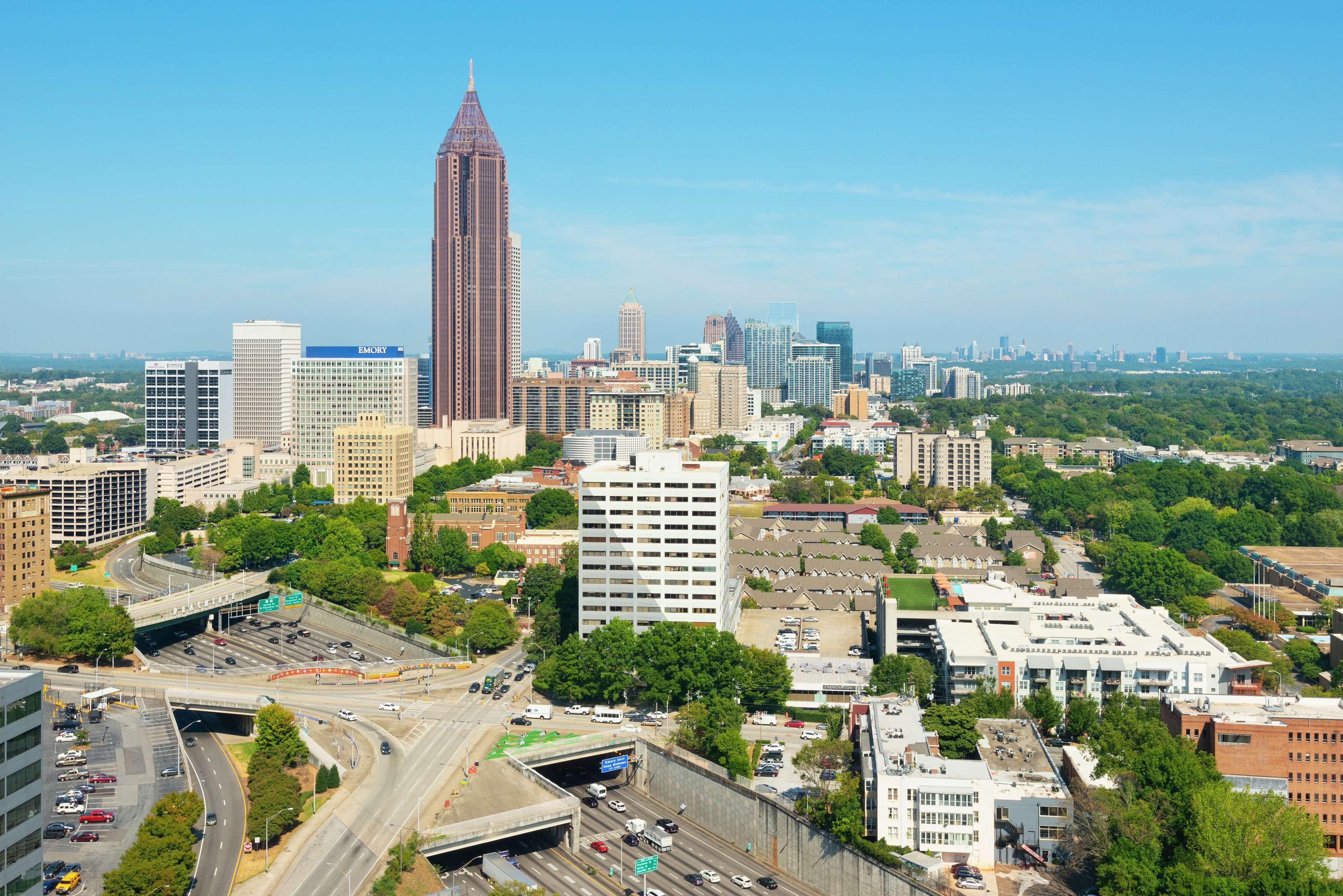 Hilton Atlanta Hotell Exteriör bild