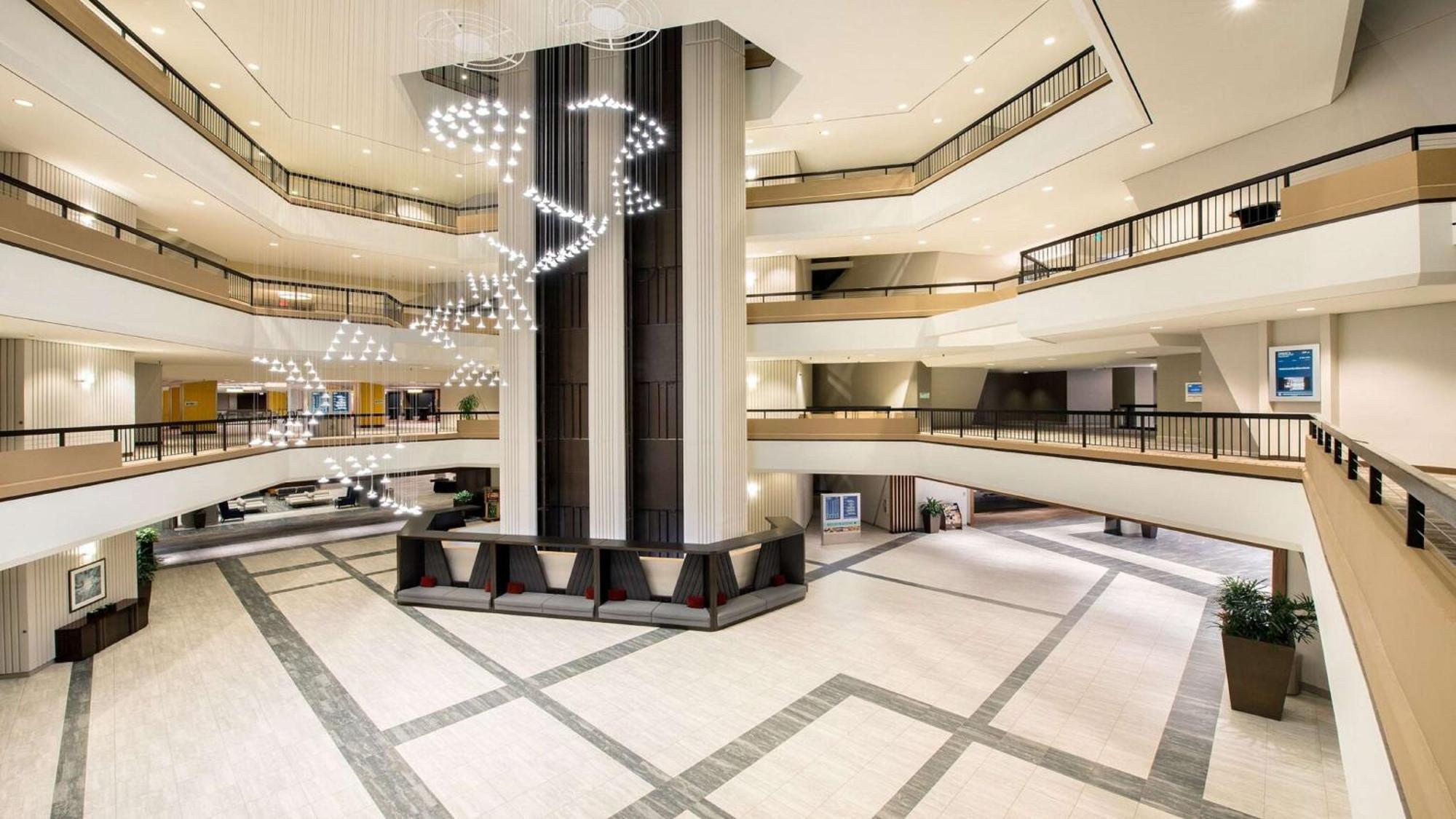 Hilton Atlanta Hotell Exteriör bild