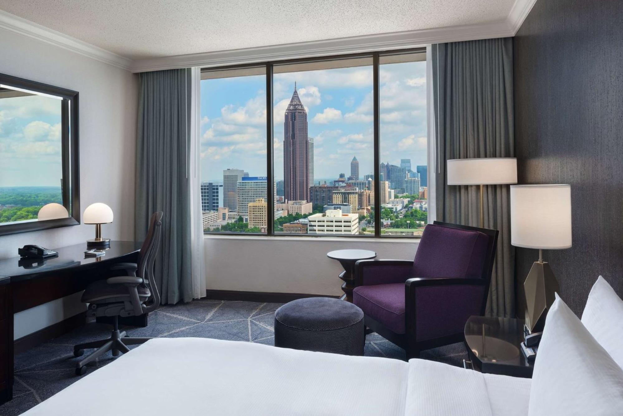 Hilton Atlanta Hotell Exteriör bild