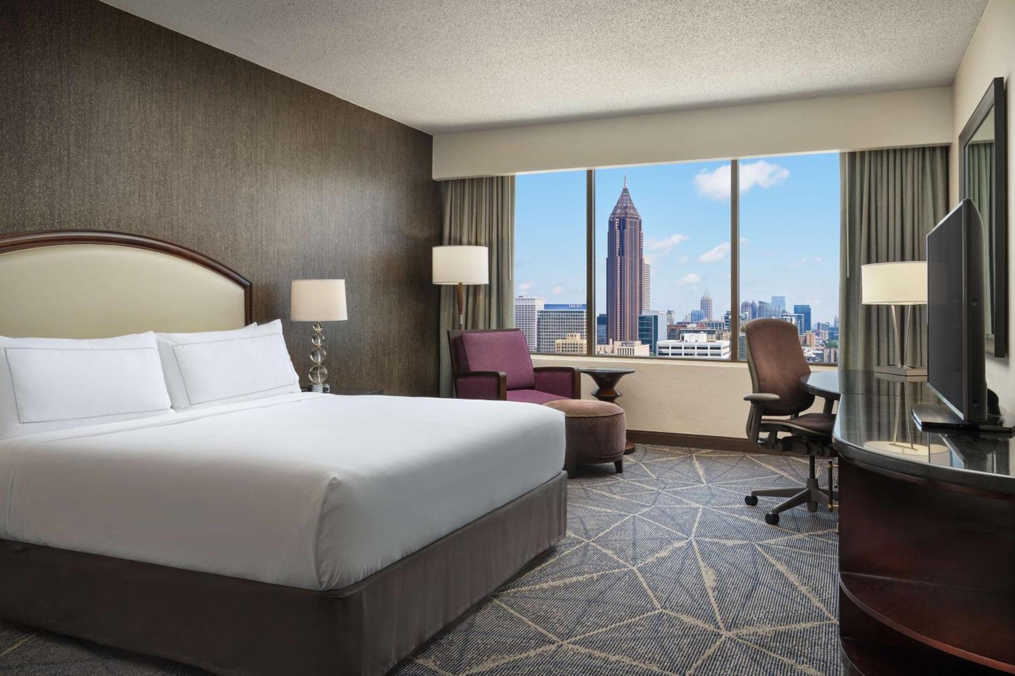 Hilton Atlanta Hotell Exteriör bild